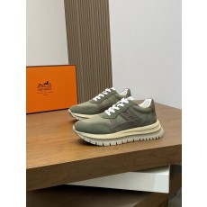 HERMES 에르메스 H 콘트라스트 청키 스니커즈 신발