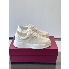 GUCCI 구찌 레더 & 메쉬 믹스 청키 스니커즈 신발