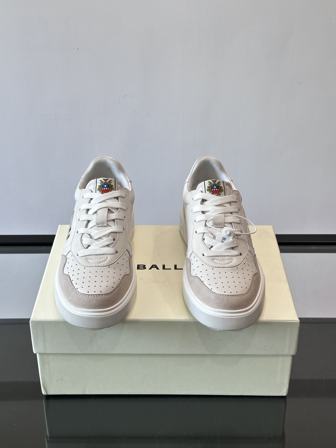 BALLY 발리 남성 배색 캐주얼 스니커즈 신발