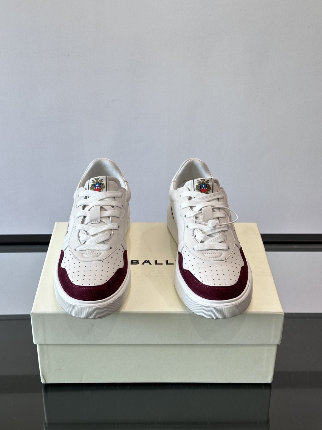 BALLY 발리 남성 배색 캐주얼 스니커즈 신발