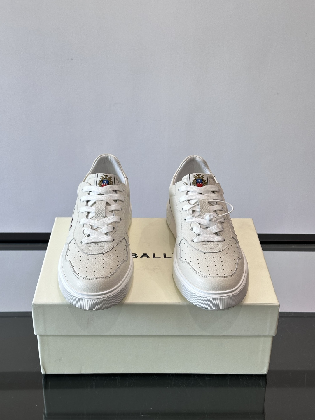 BALLY 발리 남성 배색 캐주얼 스니커즈 신발