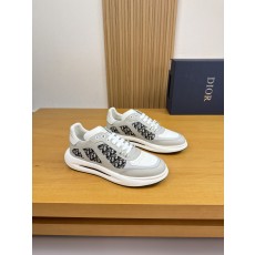 Dior CD 디올 나파 레더 & 오블리크 스니커즈 신발