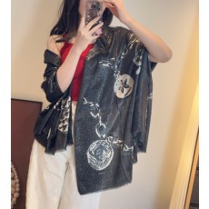 샤넬(CHANEL) 실버 목도리 스카프