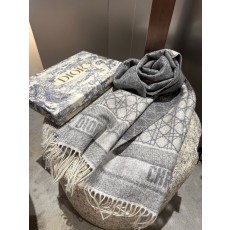 디올(DIOR) 퀼팅 숄 머플러 목도리 스카프