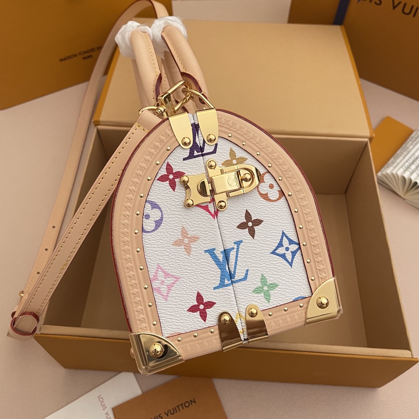 LOUIS VUITTON LV 루이비통 스피디 트렁크 20 (Speedy Trunk 20) 토트백 숄더백 가방