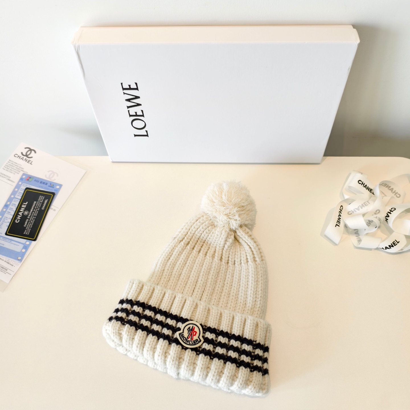 몽클레어 몽클레르(MONCLER) 니트 비니 모자