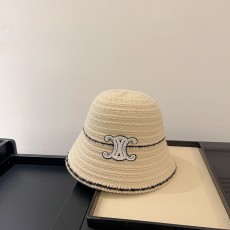 셀린느(CELINE) 니트 버킷 모자
