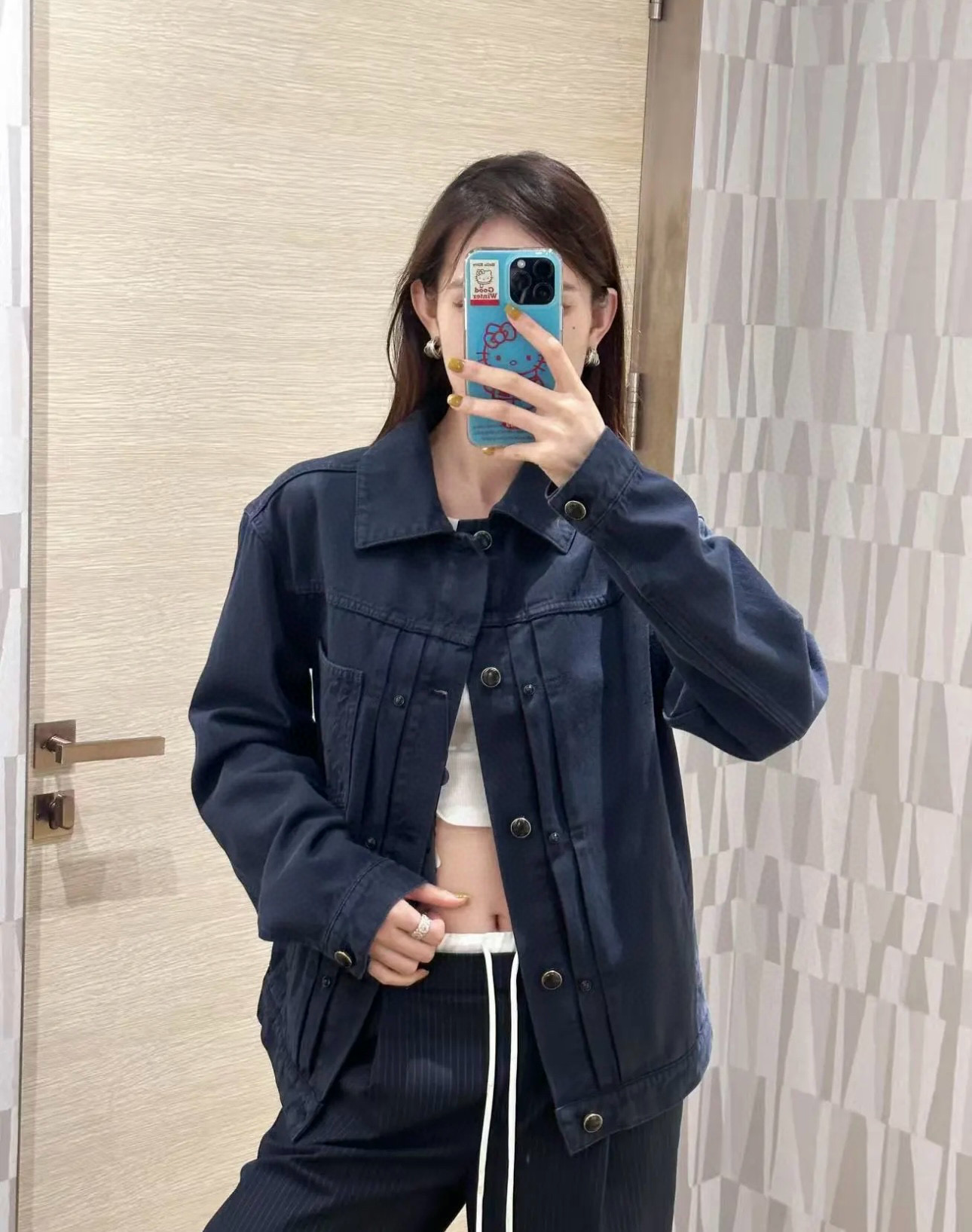 루이비통(LV) 다이드 데님 자수 재킷 의류