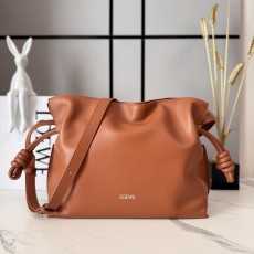 Loewe 로에베 신형 나파 카프스킨 플라멩코 퍼스 숄더백 가방 - 미디엄