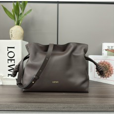 Loewe 로에베 신형 나파 카프스킨 플라멩코 퍼스 숄더백 가방 - 미디엄