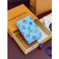 LOUIS VUITTON LV 루이비통 포켓 오거나이저 '모노그램 도넛' 라이트 블루 (M28282) 카드 지갑