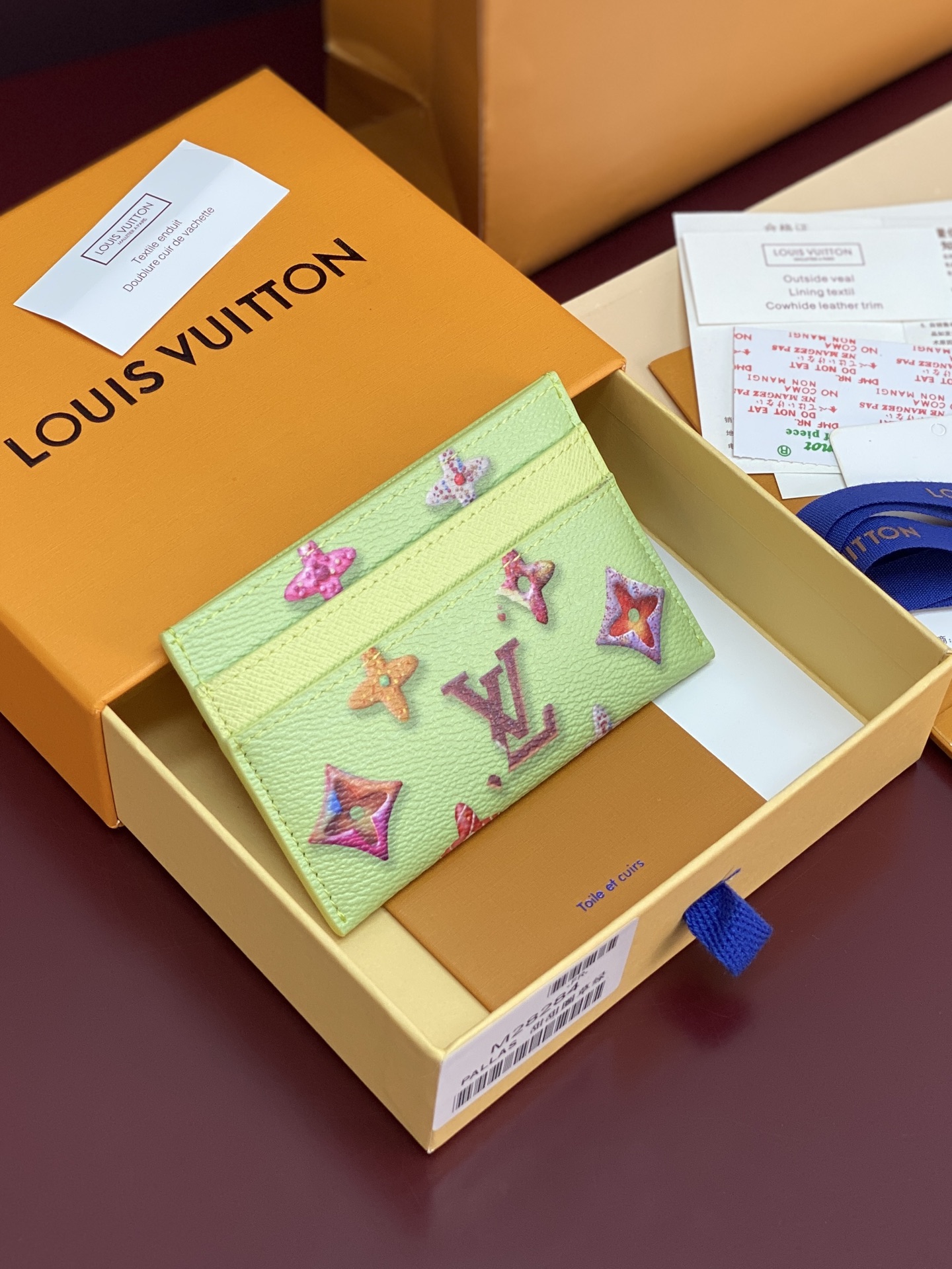 LOUIS VUITTON LV 루이비통 더블 카드 홀더 '모노그램 도넛' 지갑 M28284