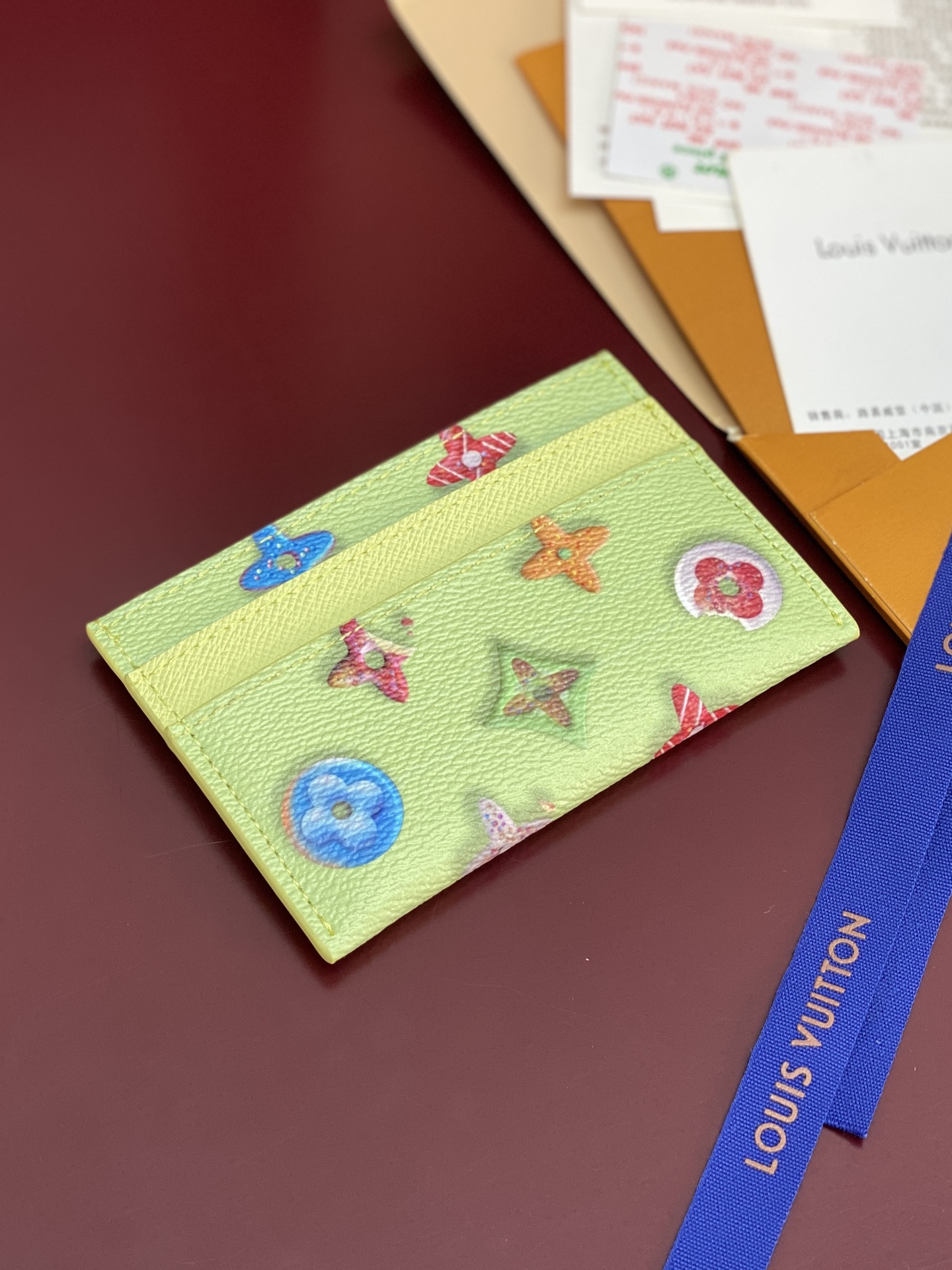 LOUIS VUITTON LV 루이비통 더블 카드 홀더 '모노그램 도넛' 지갑 M28284