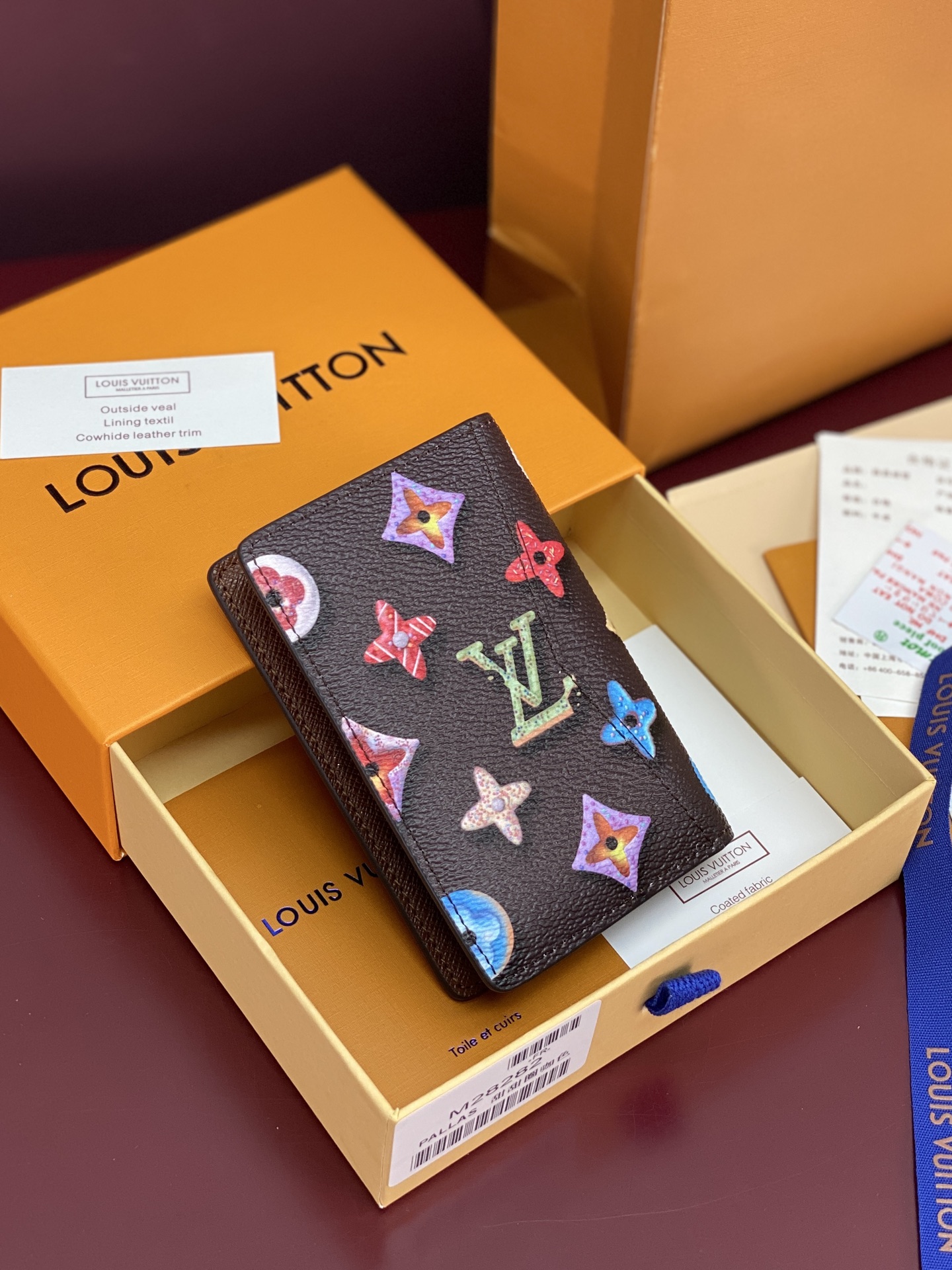 LOUIS VUITTON LV 루이비통 포켓 오거나이저 '모노그램 도넛' 브라운 (M28282) 카드 지갑