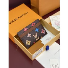 LOUIS VUITTON LV 루이비통 더블 카드 홀더 '모노그램 도넛' 브라운 (M28284) 지갑