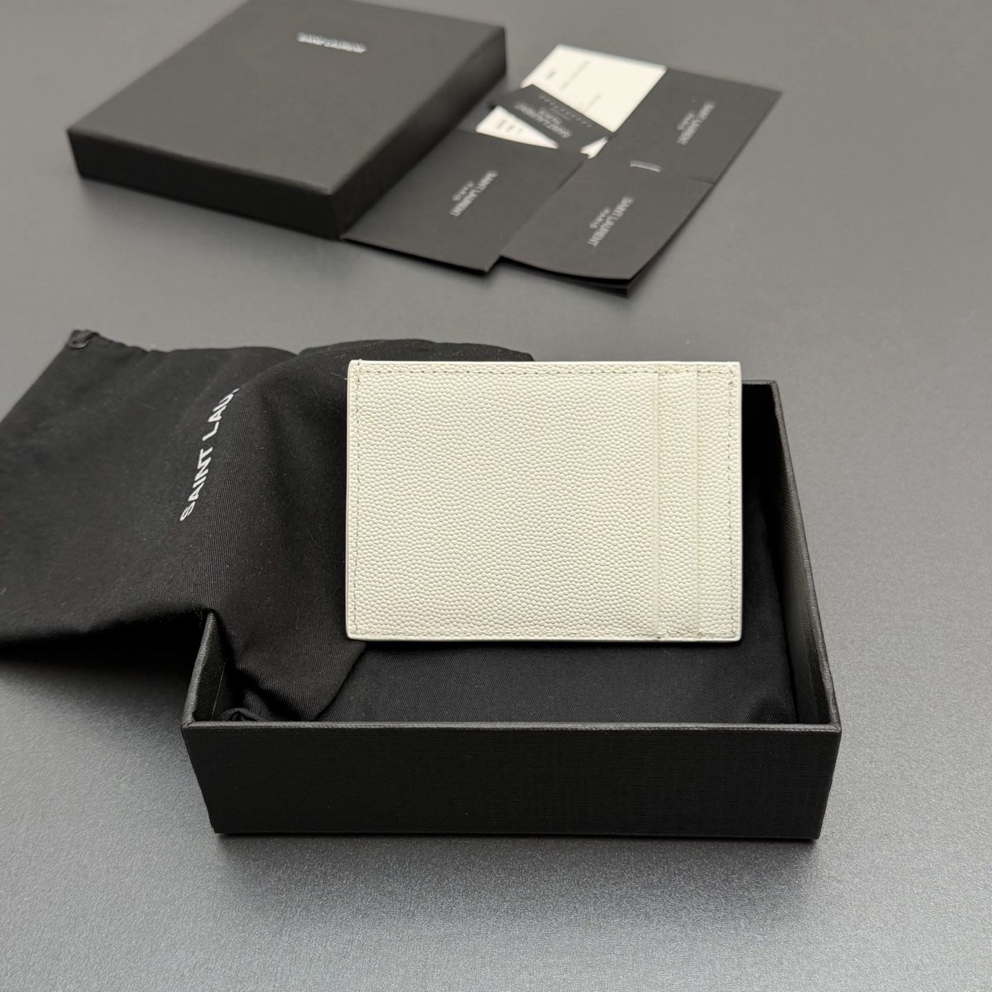 Saint Laurent YSL 생로랑 uptown 업타운 플랩 카드 지갑