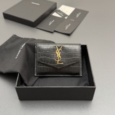 Saint Laurent YSL 생로랑 uptown 업타운 플랩 카드 지갑