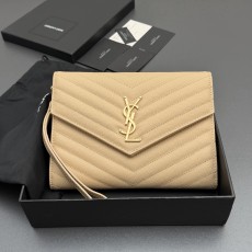 Saint Laurent YSL 생로랑 마틀라세 카산드르 엔벨로프 클러치 가방