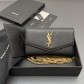 Saint Laurent YSL 생로랑 ENVELOPE 엔벨로프 그레인 레더 체인백 (WOC) 가방