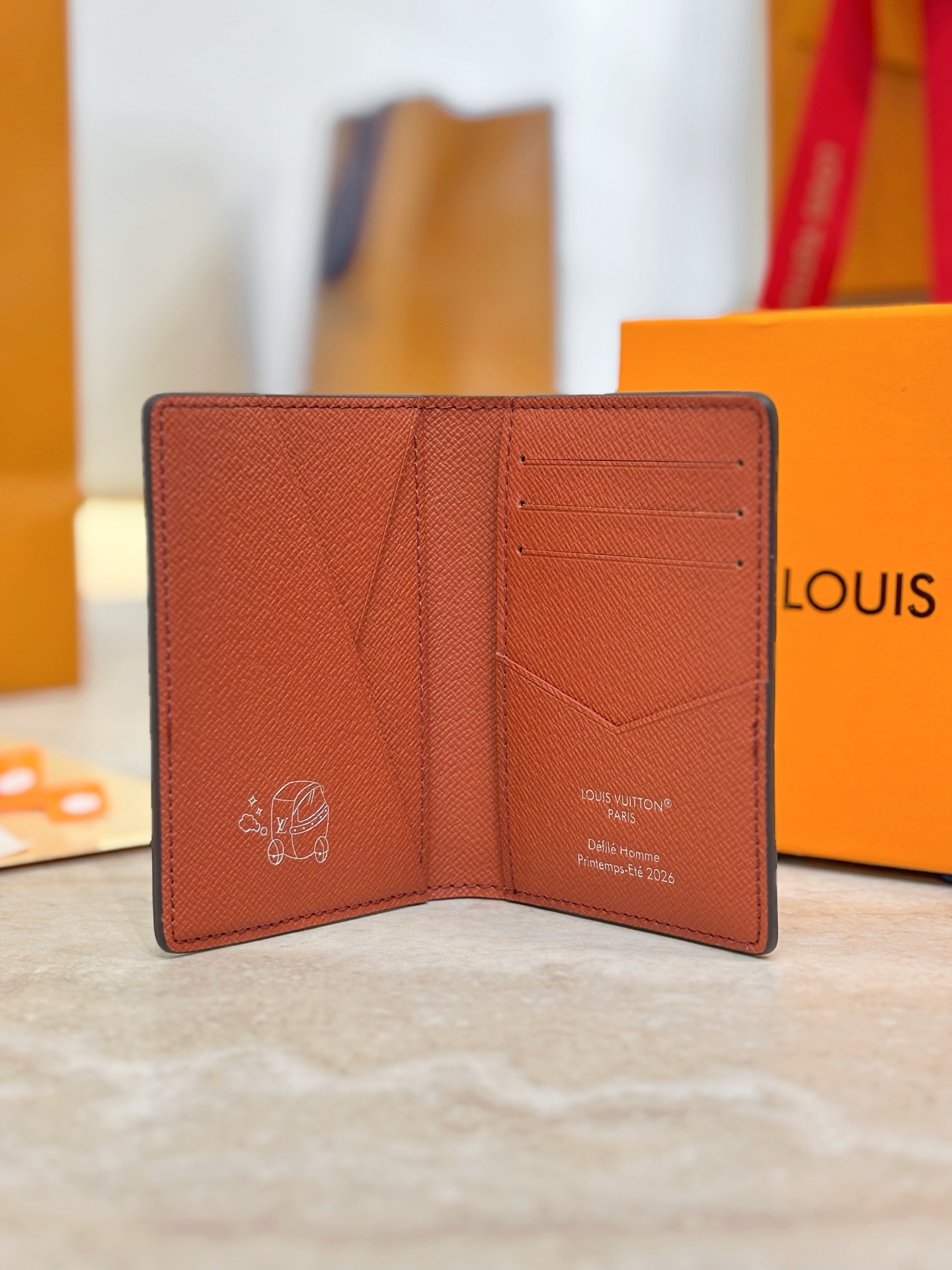 Louis Vuitton LV 루이비통 여권 케이스 지갑 M28010