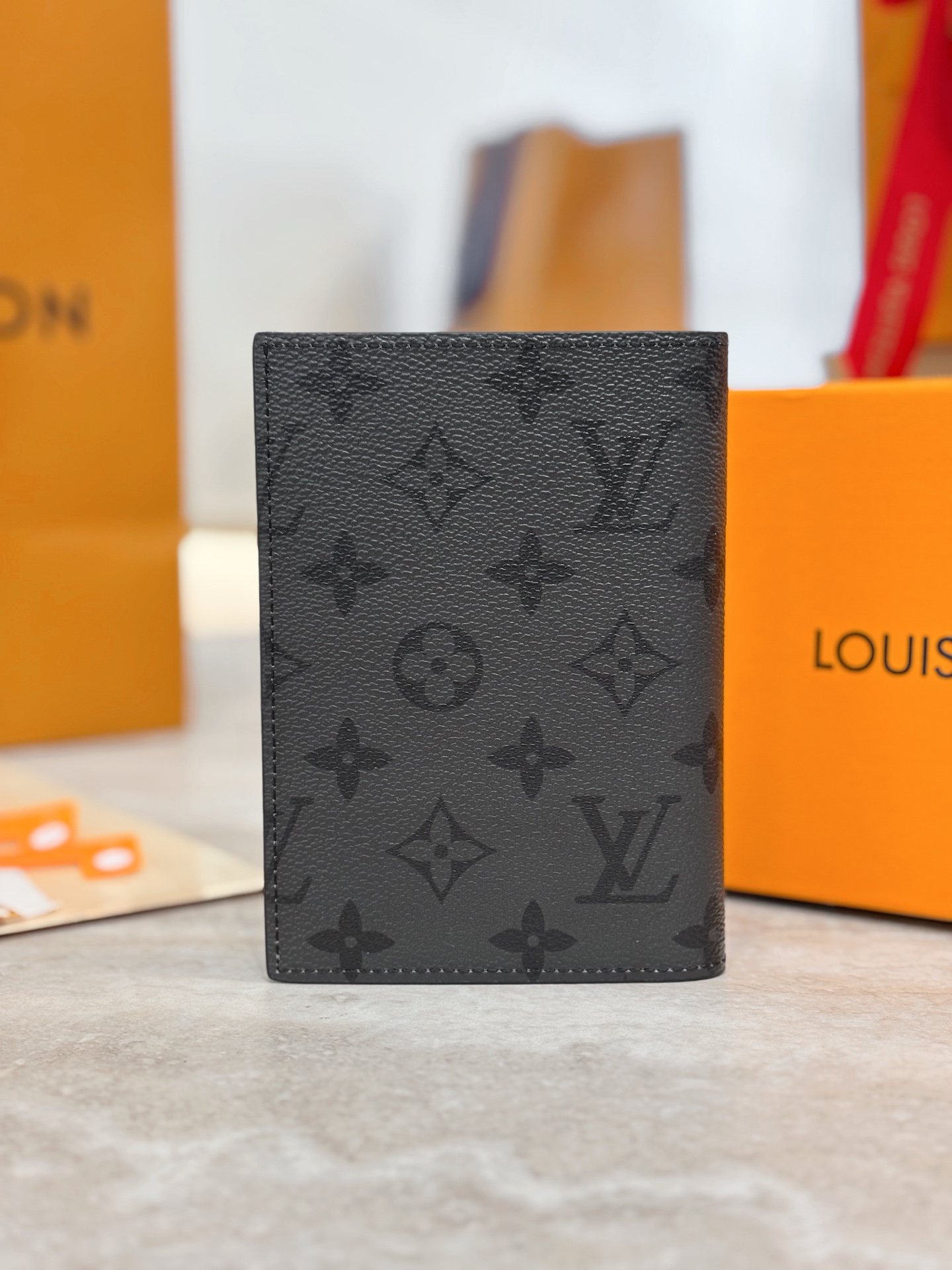 Louis Vuitton LV 루이비통 여권 케이스 커버 지갑 M26774