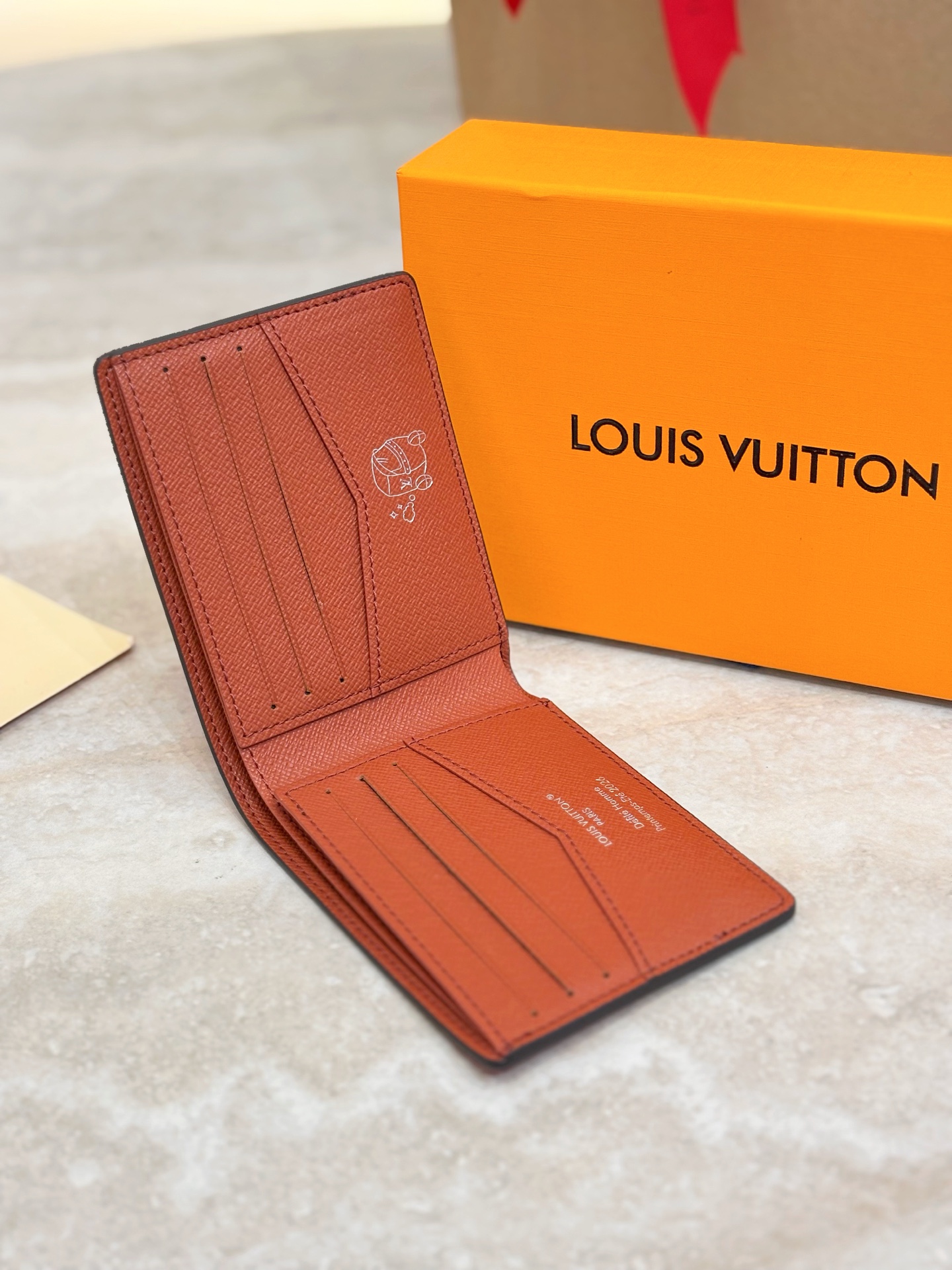 Louis Vuitton LV 루이비통 슬렌더 월릿 반지갑 M28006