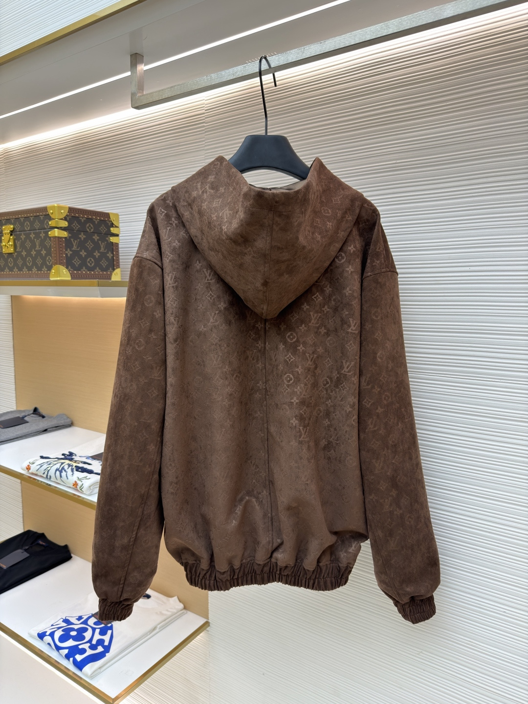 루이비통(LV) 올오버 프린트 후드 집업 외투 의류