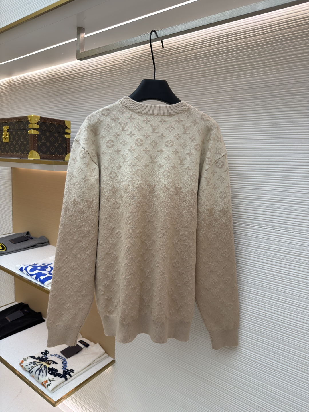 루이비통(LV) 레터 그라데이션 니트 스웨터 의류