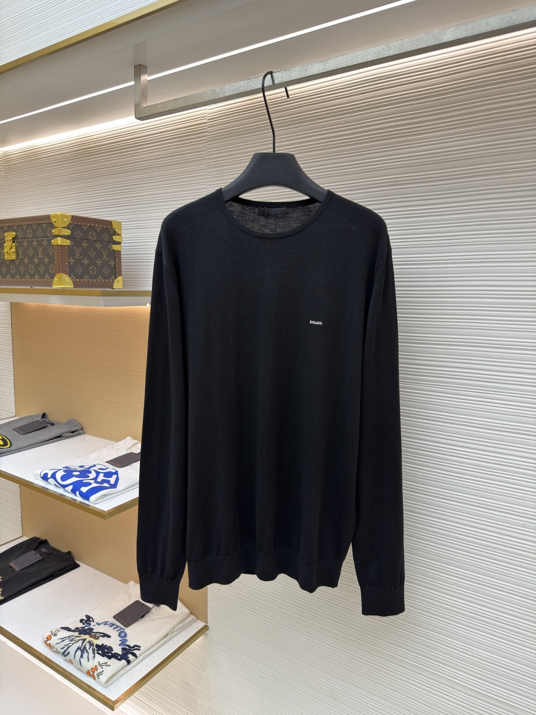 프라다(PRADA) 울 장소매 니트 의류