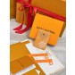 Louis Vuitton LV 루이비통 모노그램 옐로우 카드 홀더 지갑 M26947