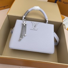 LV 루이비통 카퓌신 Fireworks 주얼리 에디션 토트백 숄더백 가방 스몰