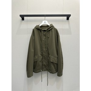 Loewe 로에베 포켓 드로우스트링 후드 야상 자켓 재킷 의류