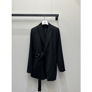 로에베(LOEWE) 테일러드 수트 자켓 재킷 & 와이드 팬츠 바지 셋업 세트 의류