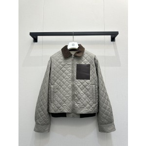 로에베(LOEWE) 코듀로이 카라 다이아몬드 퀼팅 자켓 재킷 의류