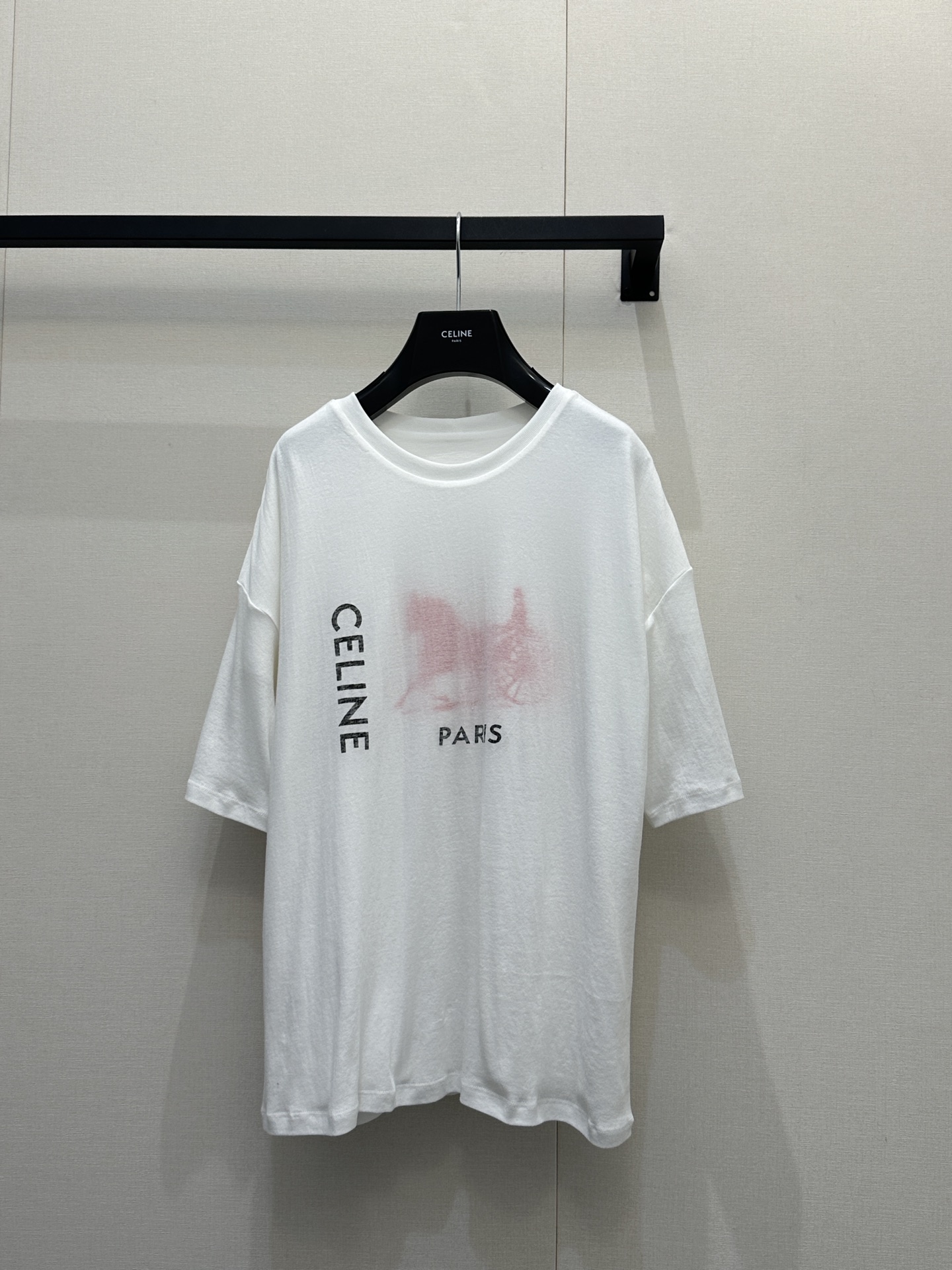 셀린느(CELINE) 레이어드 로고 반팔 티셔츠 의류