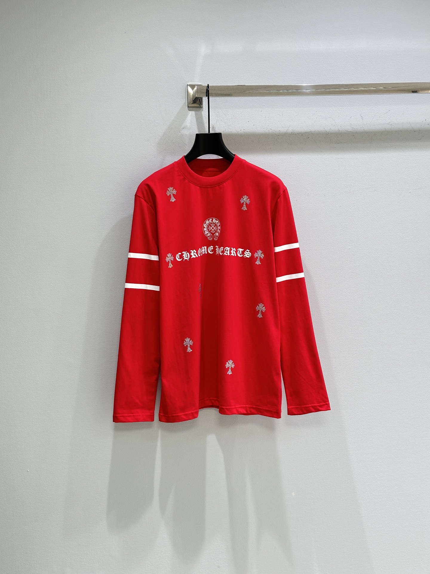 크롬하츠(Chrome Hearts) 쥬얼 십자가 긴팔 티셔츠 의류