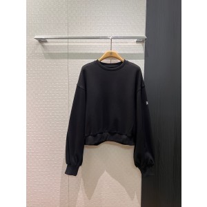 셀린느(Celine) 트리오페 자수 벌룬소매 맨투맨 티셔츠 의류