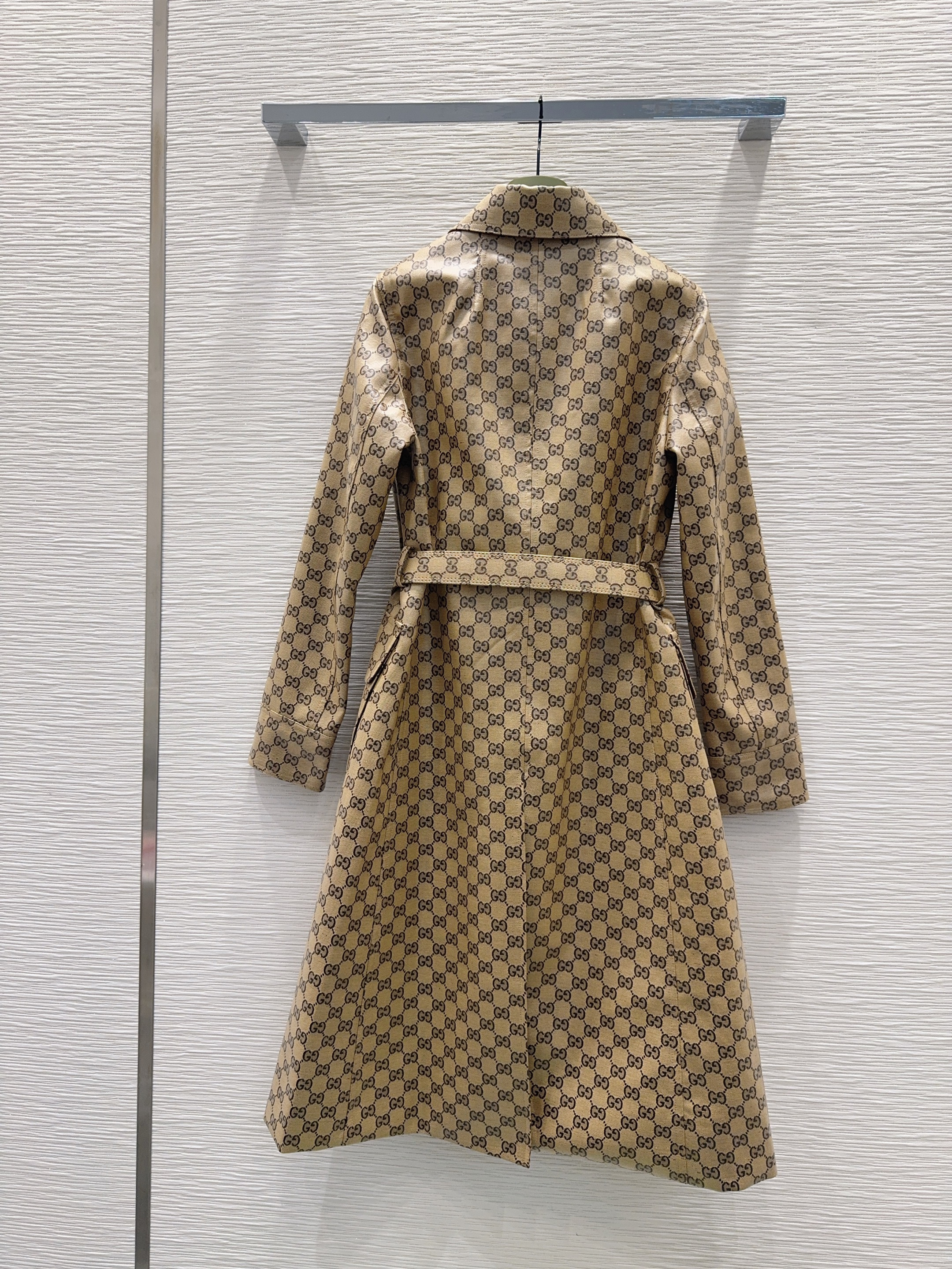 GUCCI 구찌 클래식 시그니처 맥시 롱 코트 의류