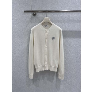 꼼데가르송(CDG) 하트 와펜 라운드 가디건 의류