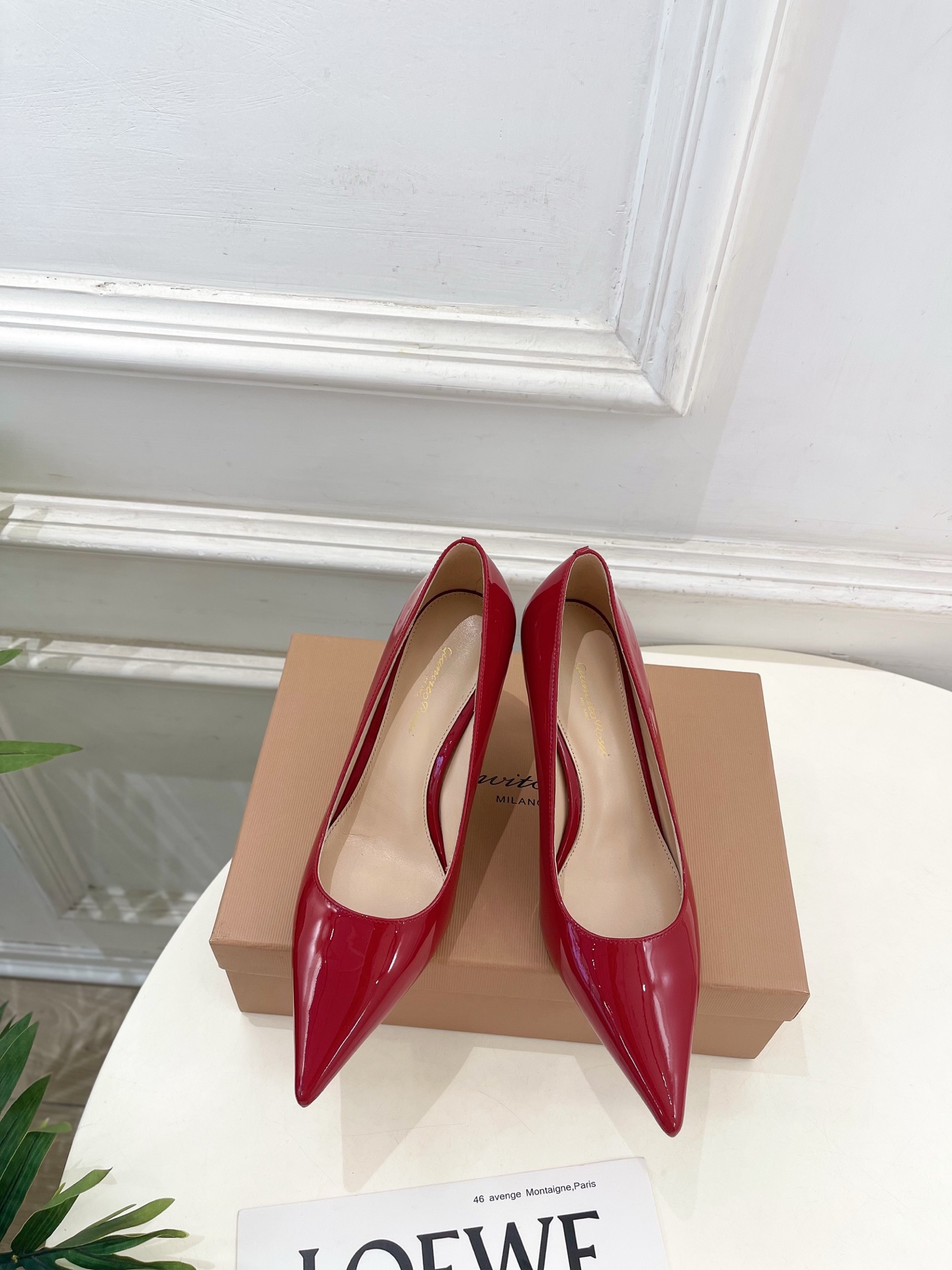 지안비토 로시(Gianvito Rossi) 클래식 토 하이힐 신발