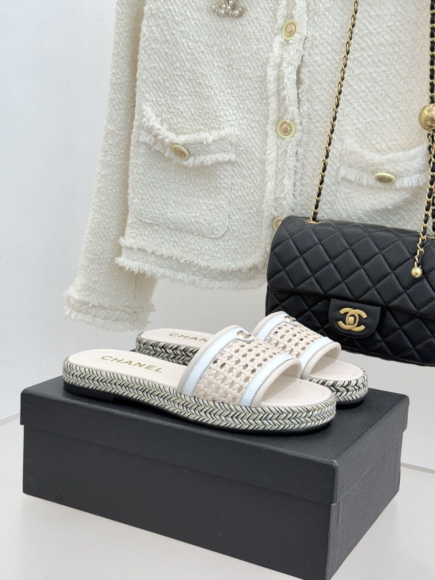 샤넬(CHANEL) 클래식 슬리퍼 신발