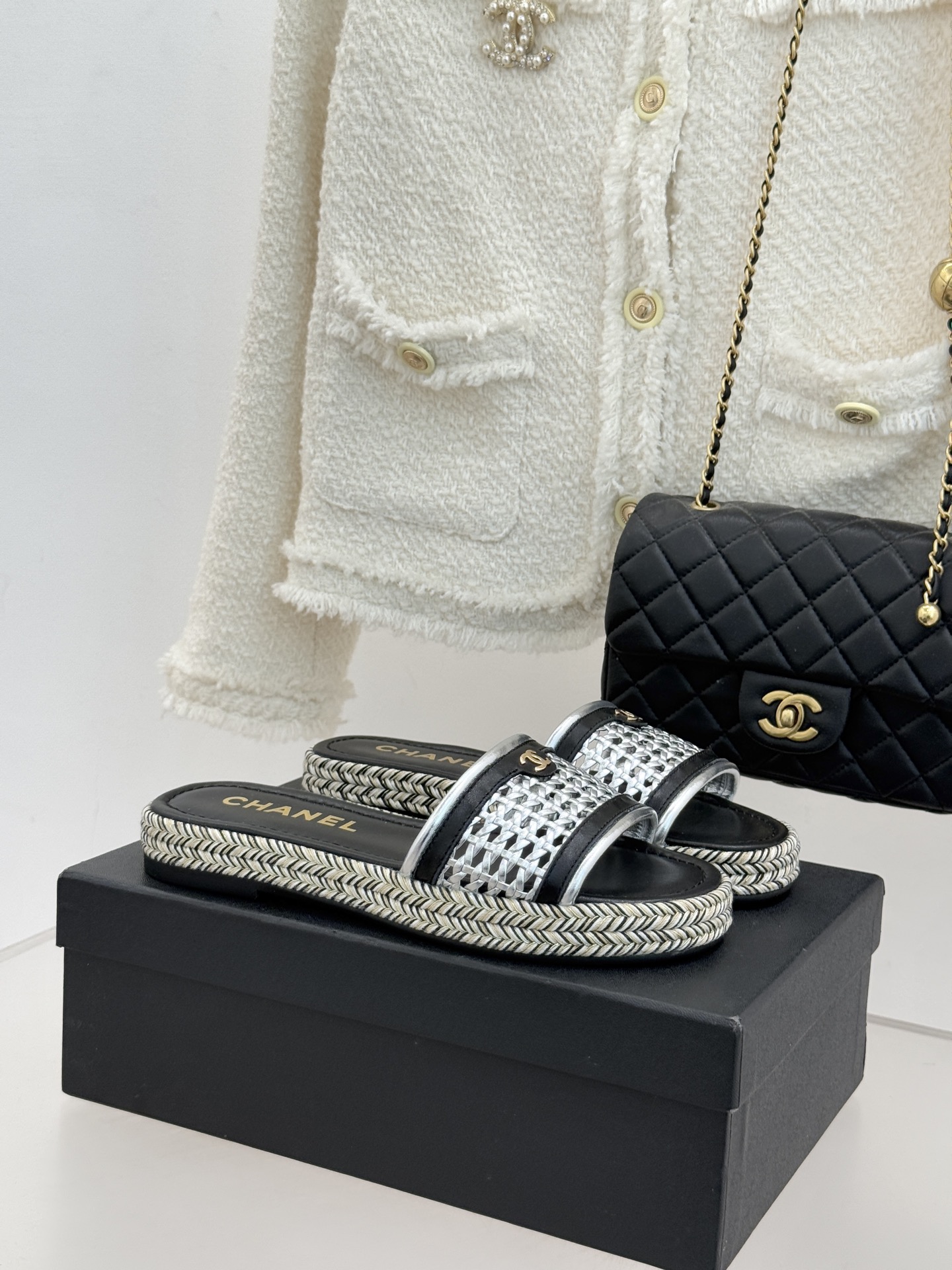 샤넬(CHANEL) 클래식 슬리퍼 신발