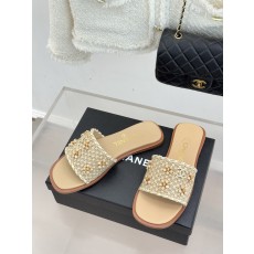 샤넬(CHANEL) 더블 C 플랫 슬리퍼 신발
