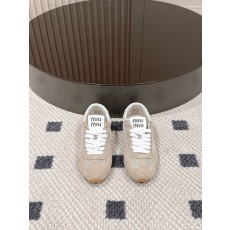 미우미우(MiuMiu) 메쉬 독일군 트레이너 스니커즈 신발