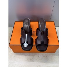 에르메스(HERMES)  굵은굽 슬리퍼 샌들 신발