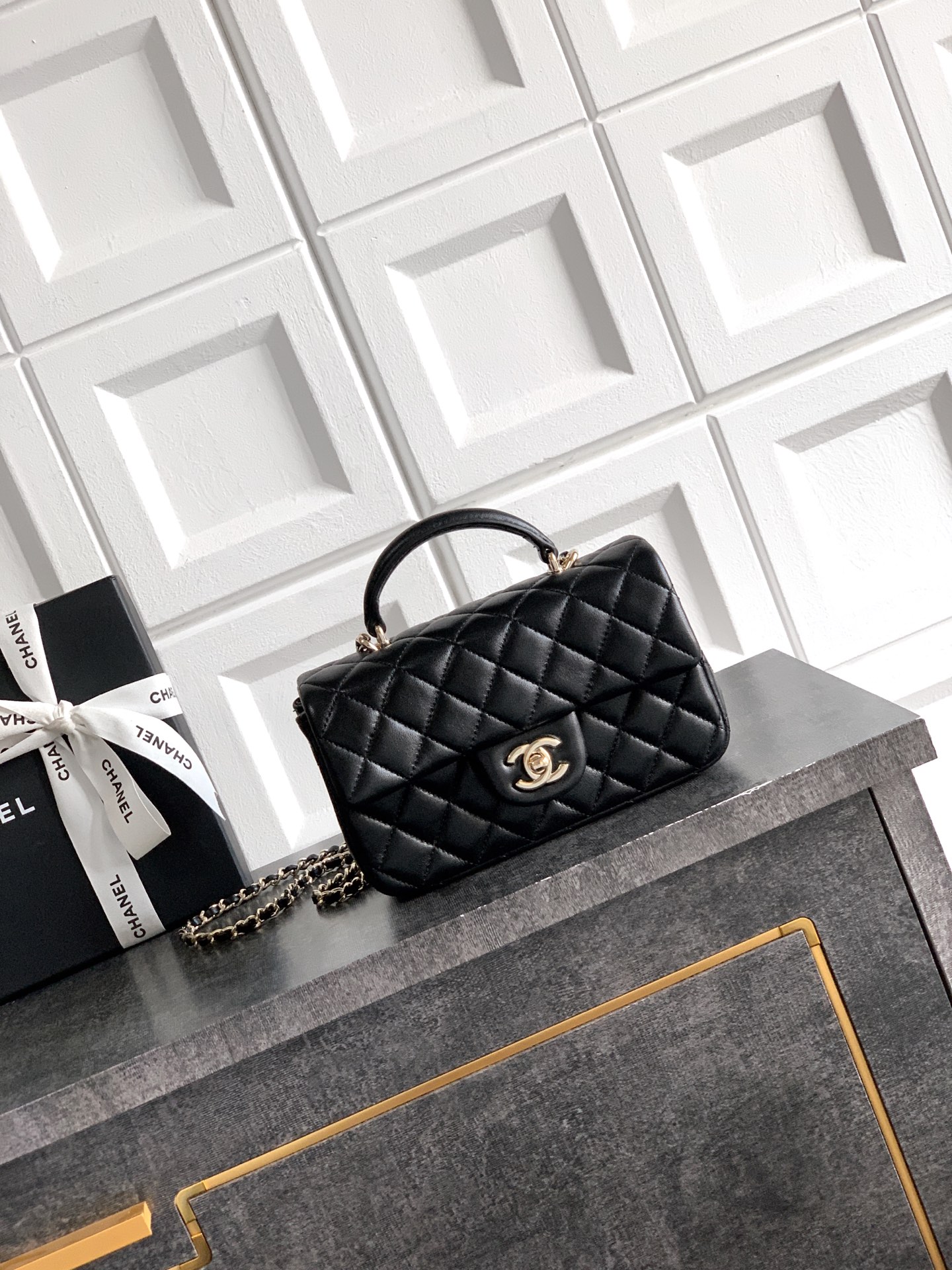 샤넬(Chanel) 미니 CF 핸들백 토트백 숄더백 가방