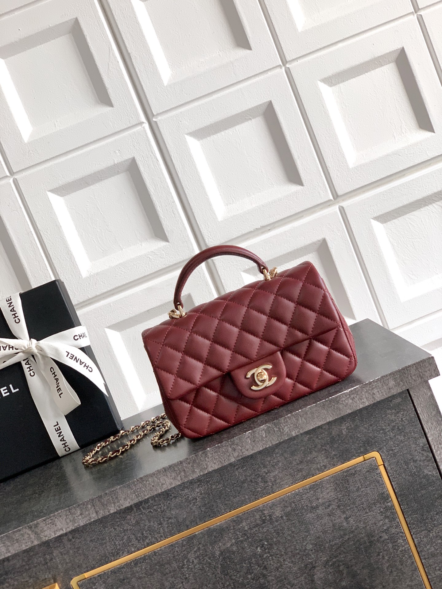 샤넬(Chanel) 미니 CF 핸들백 토트백 숄더백 가방