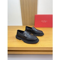 Ferragamo 페라가모 나파 레더 드레스 슈즈 로퍼 구두 신발