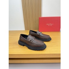 Ferragamo 페라가모 나파 레더 드레스 슈즈 로퍼 구두 신발