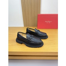 Ferragamo 페라가모 카이벤쥬 레더 드레스 슈즈 로퍼 구두 신발